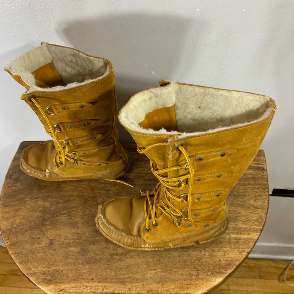 La mauricienne mocassins mukluks Winter boots - Picture 4 of 11